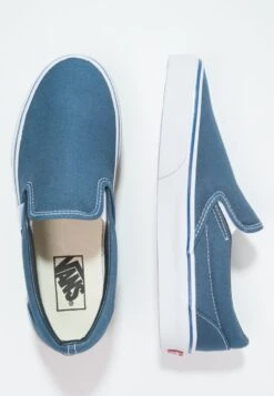 Vans Ua Classic Slip-On - Instappers - Navy -Vans Schoen ca697aa4dcbe42e4b5e95b0df1270179