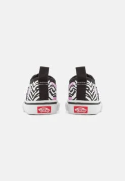 Vans Authentic Elastic Lace- Sneakers Laag - Zebra Daze Black -Vans Schoen cb67772044564115a8524bf01d86a970