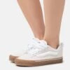Vans Knu Skool Unisex - Skateschoenen - White -Vans Schoen cb97535351b6478e98b51a5d5eb72162