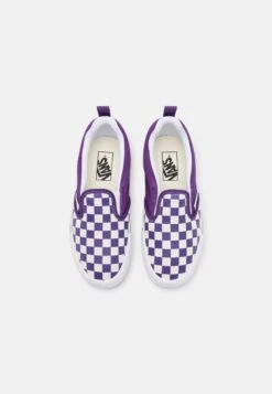 Vans Knu Slip Unisex - Instappers - Checkerboard Purple/White 11 Vans Knu Slip Unisex - Instappers - Checkerboard Purple/White -Vans Schoen ccbfc80f69cb47eb818cdb6c424fc1d1