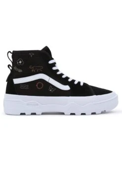 Vans Ua Sentry - Enkellaarsjes Met Plateauzool - Black -Vans Schoen cf47cebab7d54a498847a85a36334b31