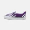 Vans Knu Slip Unisex - Instappers - Checkerboard Purple/White -Vans Schoen da04e82afdbe4dbd966fee4a54a08151