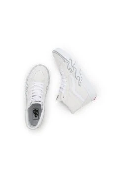 Vans Sk8-Hi Flame - Sneakers Hoog - White 8 Vans Sk8-Hi Flame - Sneakers Hoog - White -Vans Schoen dbb70fe51ad849ada7ef0db2ed6c4797