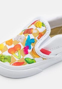 Vans Slip-On Unisex - Sneakers Laag - White/Multi-Coloured -Vans Schoen dd0ad301a5704580802b5623b7ac90de