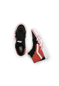 Vans Sk8-Hi Flame - Sneakers Hoog - Black 8 Vans Sk8-Hi Flame - Sneakers Hoog - Black -Vans Schoen e0e74dbc17b94f72a662b3c23e6043e0