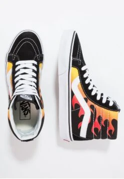 Vans Sk8-Hi Reissue - Sneakers Hoog - Black/True White -Vans Schoen e202ed3e9a5f48eaa933f12c69833cb4
