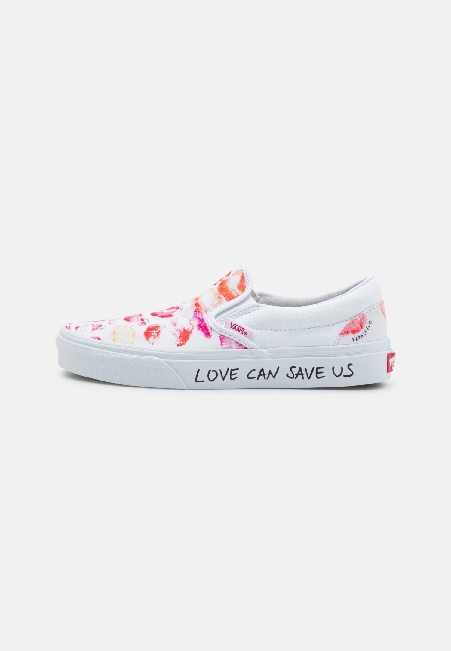 Vans Classic Slip-On Unisex - Instappers - Red/White 3 Vans Classic Slip-On Unisex - Instappers - Red/White