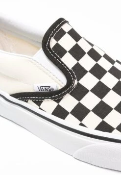 Vans Classic Slip-On - Instappers - Black/White -Vans Schoen e916da61de894344a64ba12199f3864a