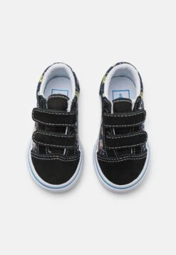 Vans Old Skool Unisex - Sneakers Laag - Black/Blue -Vans Schoen eb6575d5a8f84097b469bc1ac503f67b