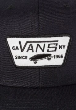 Vans Full Patch Snapback - Pet - True Black -Vans Schoen ec569217c42e4762a9e4af83812d562f
