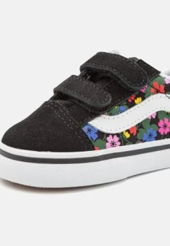 Vans Old Skool Unisex - Sneakers Laag - Floral Black/White -Vans Schoen ef55a3b0c2d840499092aa7a3239ae60