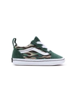 Vans In Old Skool Crib - Sneakers Laag - Green Multi -Vans Schoen f24e65867e4d440ea9b58d9f43669a00