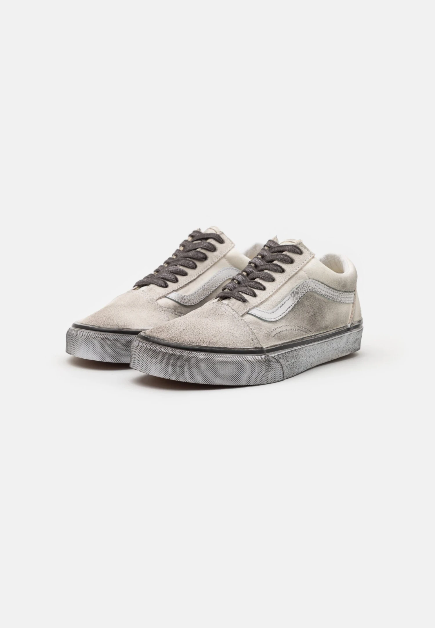 Vans Old Skool Unisex - Sneakers Laag - Stressed White/White 4 Vans Old Skool Unisex - Sneakers Laag - Stressed White/White - Afbeelding 2