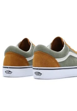 Vans Old Skool Unisex - Sneakers Laag - Green Brown -Vans Schoen f4f31f856a734b2284b119988bee0c9d