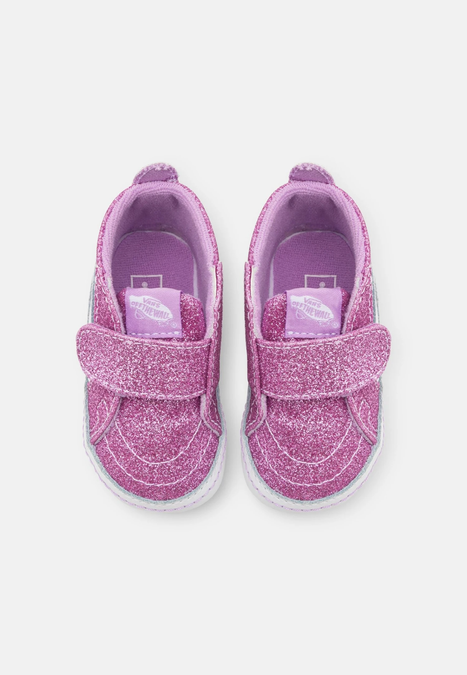 Vans In Sk8-Hi Crib - Babyschoenen - Glitter Lila 6 Vans In Sk8-Hi Crib - Babyschoenen - Glitter Lila - Afbeelding 4