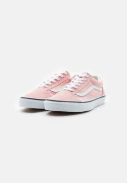 Vans Old Skool Unisex - Sneakers Laag - Powder Pink/True White -Vans Schoen f9573993b65549c5bf56f16ba50e4653