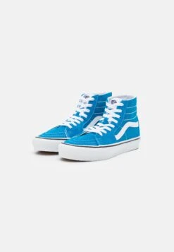 Vans Ua Sk8-Hi Tapered - Sneakers Hoog - Mediterranian Blue -Vans Schoen fe69ee67ad2240099de0cbce0afa2f9c