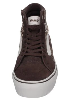 Vans Filmore Hi Platform Plaid - Sneakers Hoog - Plaid Mix Brown White -Vans Schoen feb5476dbe5442e8bbcc9f0a5ea4ed25